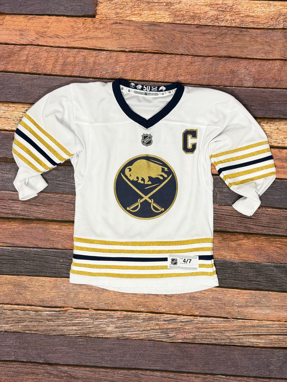 Jack Eichel Buffalo Sabres NHL Hockey Jersey Boys Kids Youth